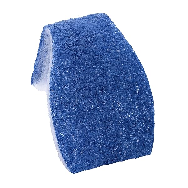 SCOTCH-BRITE DISPOSABLE TOILET SCRUBBER REFILLS, REMOVES RUST & HARD WATER STAINS, 10 DISPOSABLE REFILLS BLUE