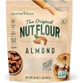 Nature&rsquo;s Eats Superfine Almond Flour - Finely Sifted, Blanched Gluten Free Nut Flour for Bread, Pancake Mix, Muffins, Low Carb &amp; Vegan Baking - 16 oz