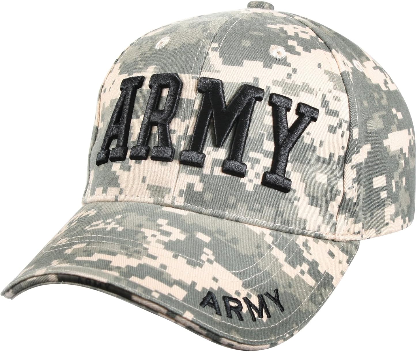 Rothco Deluxe Army Embroidered Low Profile Insignia Cap, Olive Drab: Clothing