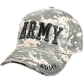 Rothco Mens EmbroideredDeluxe Army Embroidered Low Profile Insignia Cap