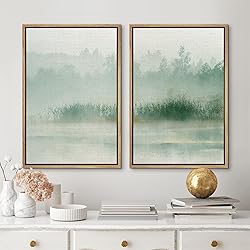 MUDECOR Framed Canvas Print Wall Art Set Monochrome