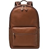 Fossil Mens Buckner Backpack, Medium Brown