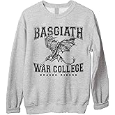 Basgiath War College Sweatshirt - Fourth Wing Book Dragon Rider Violet Sorrengail Sweater