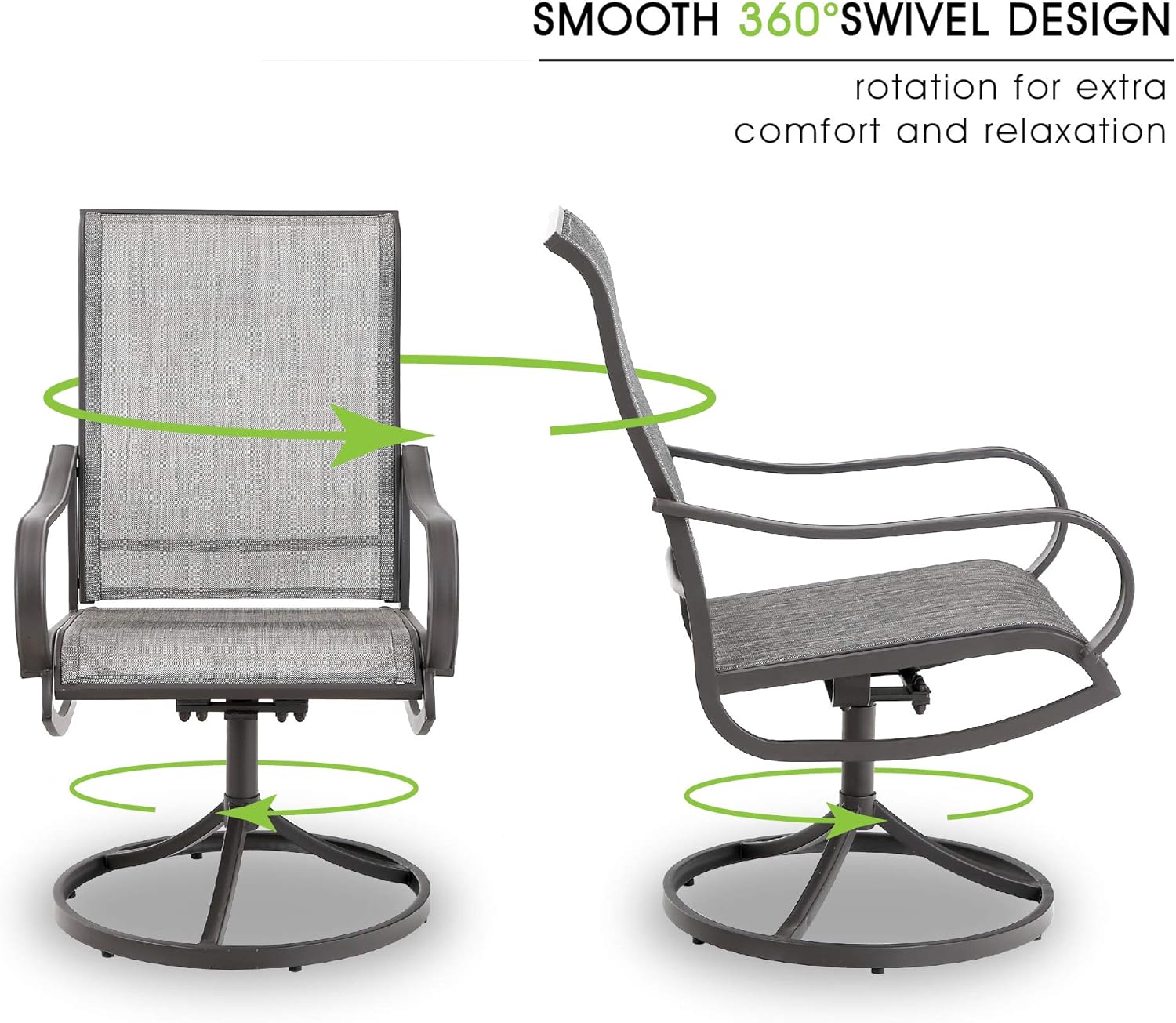 Best patio table swivel glides