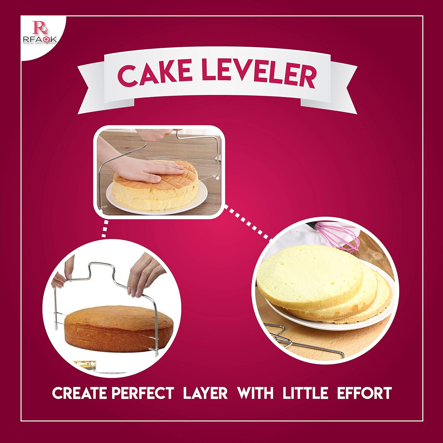 100 PCs Cake Pan Set for beginner - Springform Pan Set of 3 Round Baking Pans (4"/7"/8") Inch- Non-stick & Leakproof Bakeware Mold - Cheesecake Pan with Removable Bottom- Free Cake supplies & Ebook: Kitchen & Dining