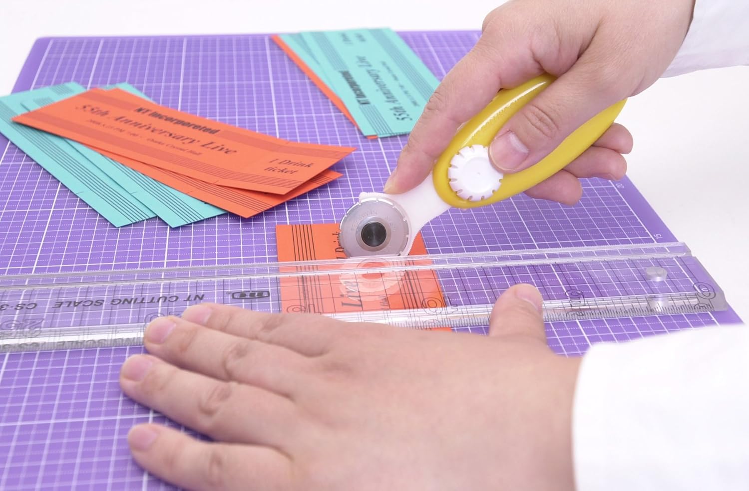 NT Cutter Retractable Blade Rotary Perforating Cutter, 1 Cutter (SK2P