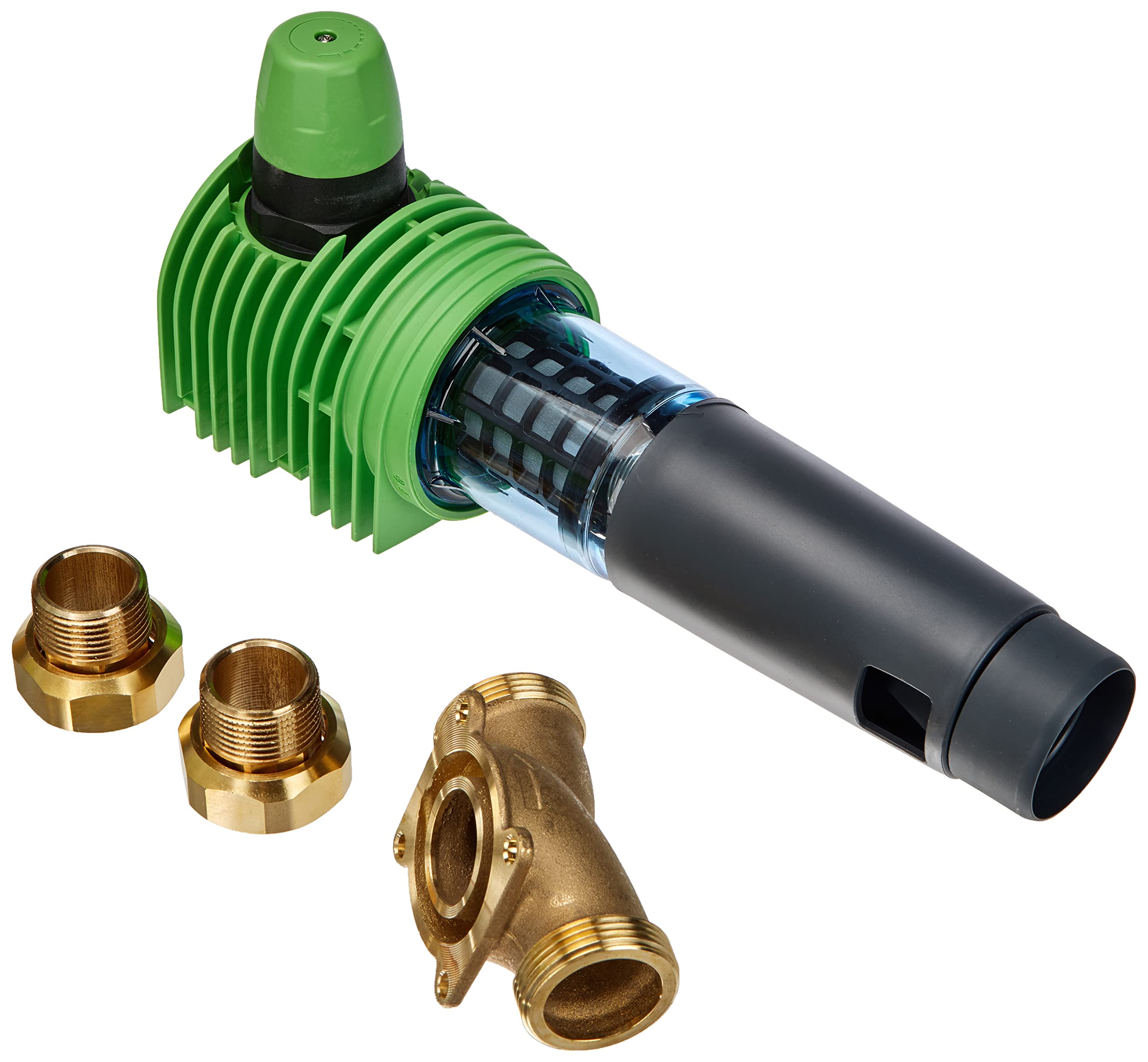 Grünbeck 101530 Boxer RDX Backwash Filter (Water Filter) - DN 25 (1 Inch / 2.54 cm) - for The Filtration of Drinking Water, incl. Accessories, Multi-Coloured