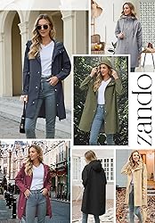 Zando Travel Rain Coats for Women Packable - Rain