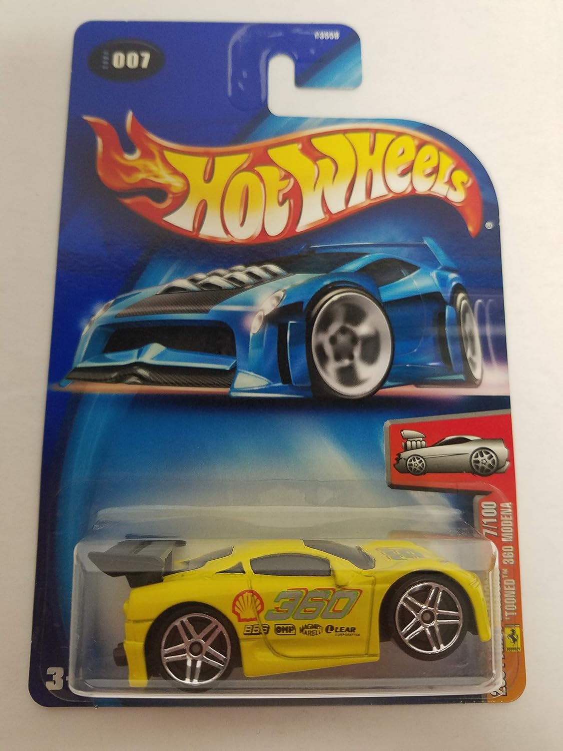 hot wheels ferrari 360 modena tooned