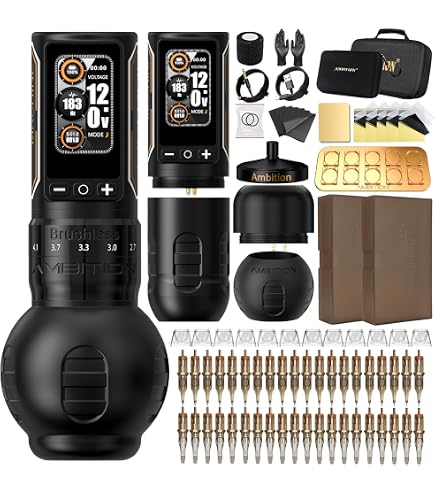 Amazon.com: Ambition Rotary Tattoo Gun, Ninja Max 280 Wireless