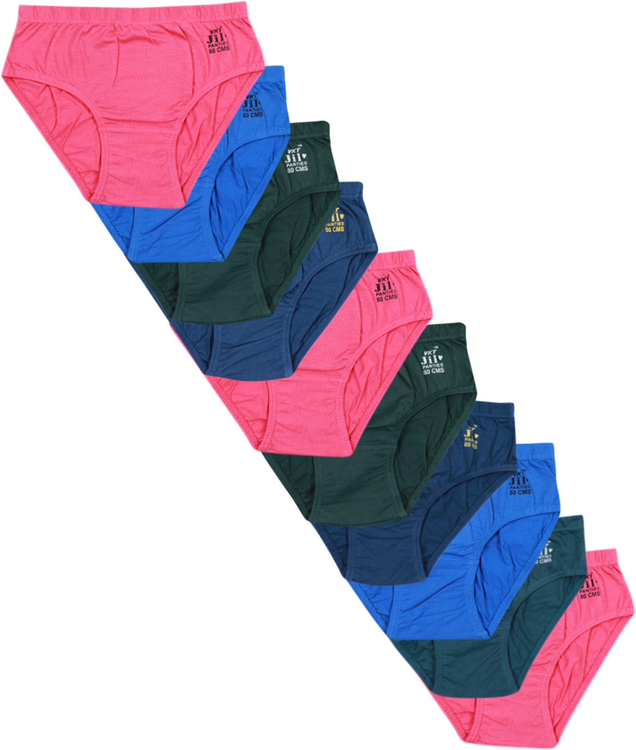 JIL Delux Women's Cotton Briefs (Pack of 3) (ola_Color May Vary_Medium)