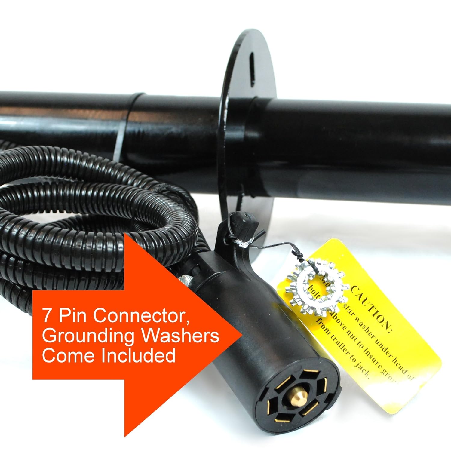 Amazon.com: Big Horn 3500 LBS Electric Trailer Tongue Jack - Sealed  All-Weather Housing - Pre-Wired 7 Pin Connector: Home Improvement