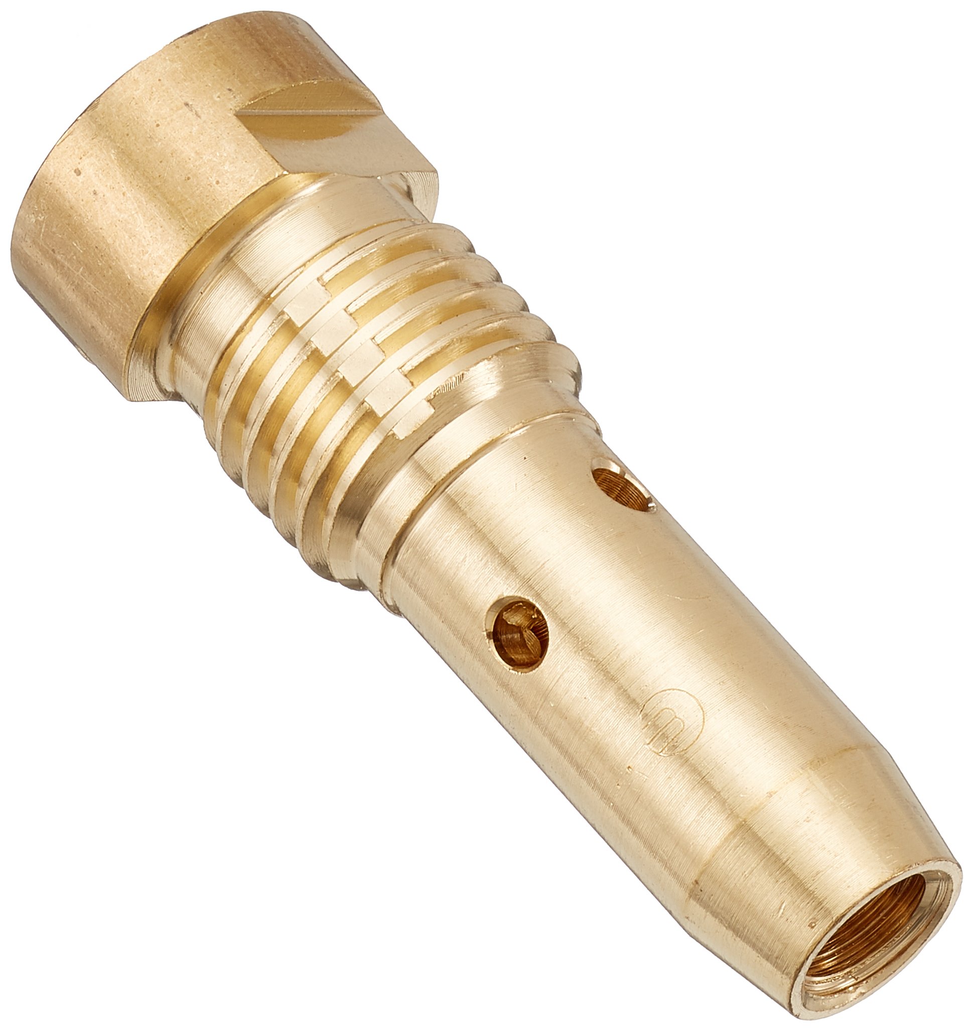 Abicor Binzel 014.D745.5 Contact Tip Holder for ABIMIG GR1P A 355 LW and A 405 LW MIG/MAG Welding Torch, M8 Thread Size, 52 mm Length (Pack of 5)