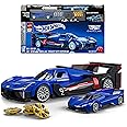 Mattel Brick Shop Hot Wheels Speed Series Building Set, Cadillac Project GTP Hypercar with 236 Pieces, Realistic Details and Custom Decals, Adult Collectors and Kids Ages 10+