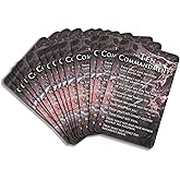 Dicksons Pocket Card Bookmark Ten Commandments, Pack of 12