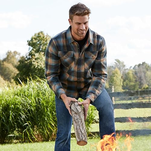 Legendary Whitetails Archer Flannel Thermal Lined Shirt Jacket for