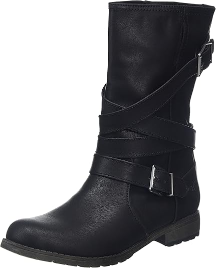 black biker boots womens