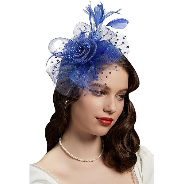 Tocado Para Mujer, Tocado Para Fiesta De Té, Tocados, Diadema, Sombreros De Boda, Plumas De Flores, Clip Para El Cabello, Amarillo