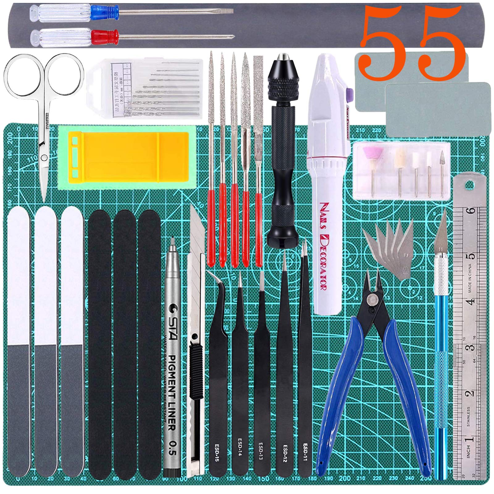 Mua 55Pcs Gundam Model Tool Kit Gunpla Tools Set Bandai Hobby Model ...