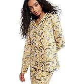 Vera Bradley Women's Cotton Blend Long Sleeve Button-Up Shirt (Extended Size Range)