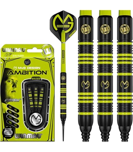 Amazon.com: WINMAU Michael Van Gerwen MvG Adrenalin 22 gram