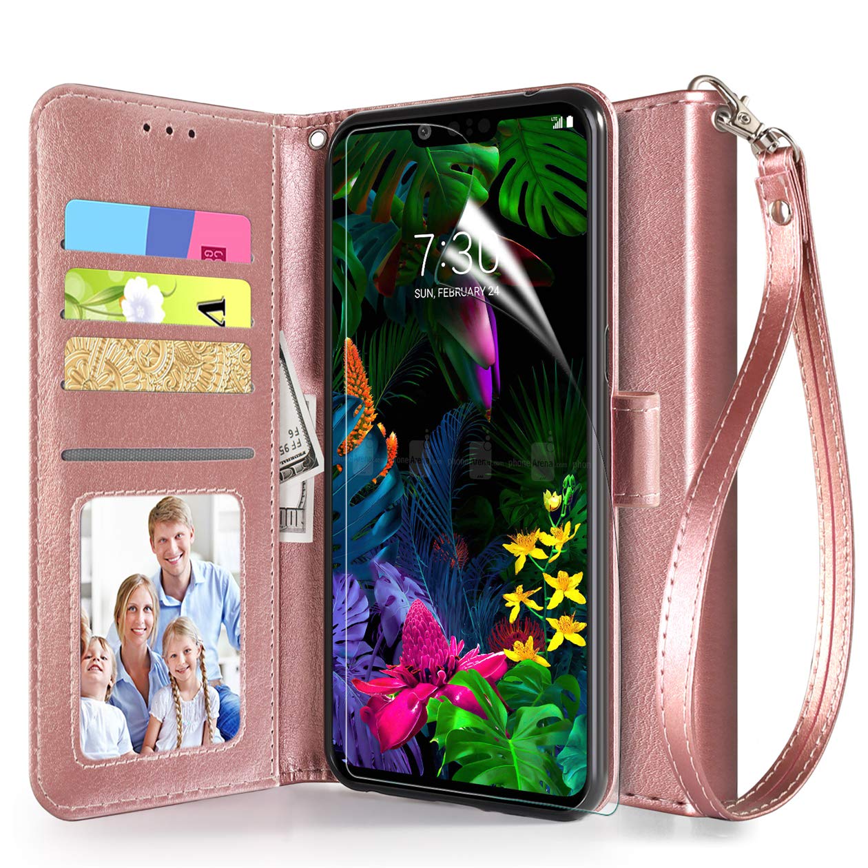 Best Lg G8 Thinq Magnetic Wallet Case