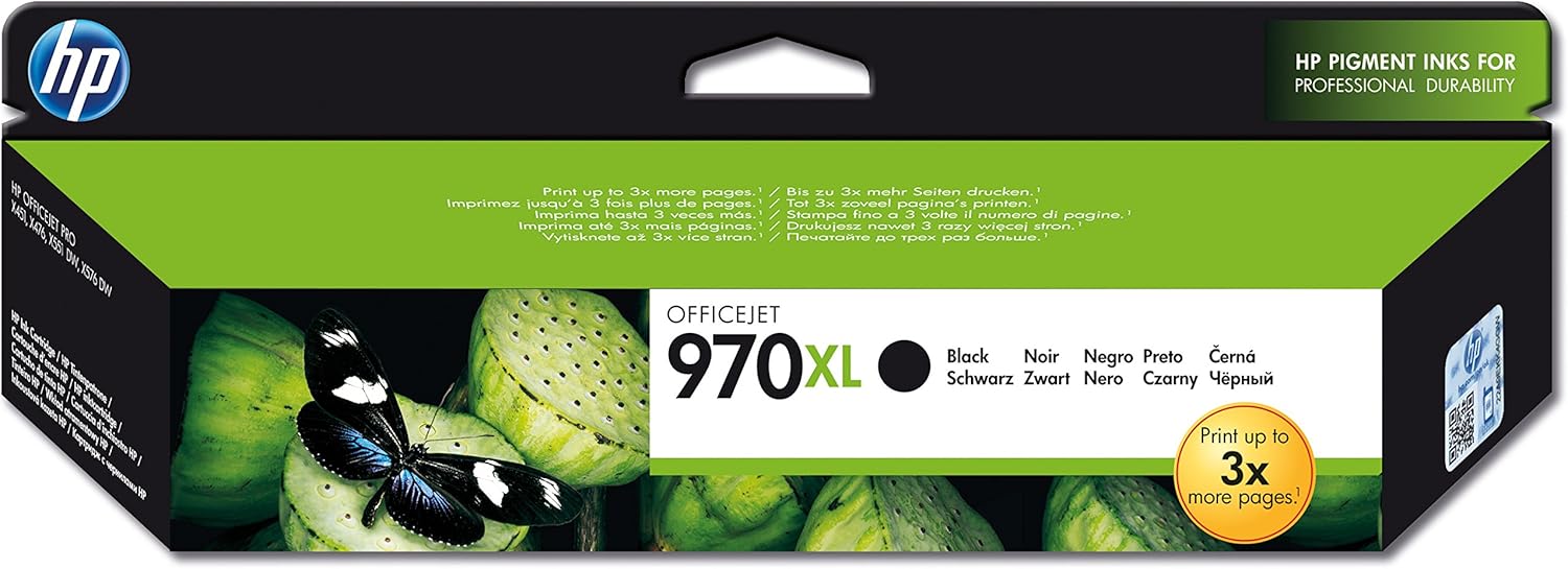 hp 970xl black ink cartridge