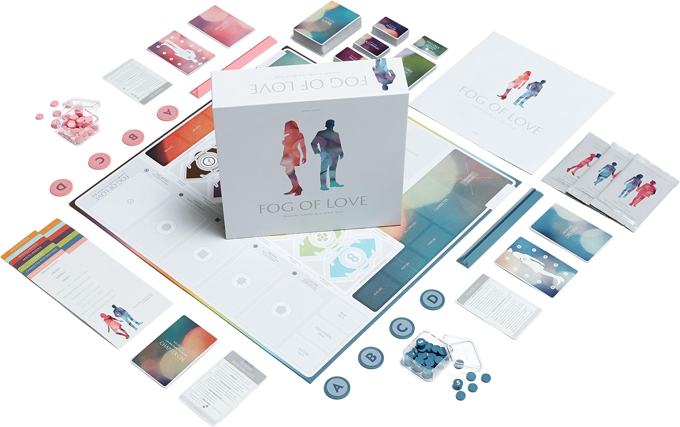 Fog of Love Board Game - Romantic Love As A Comedy Board Game