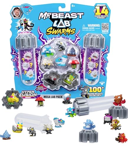 Amazon.com: MrBeast Lab Swarms Series 3, Hyper Fusion Series, 14