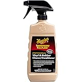 Meguiar’s Mirror Glaze Vinyl & Rubber Cleaner/Conditioner – Restores Life and Color – M4016, 16 oz