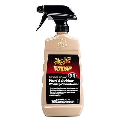 Nettoyant / revitalisant pour vinyle et caoutchouc Meguiar's Mirror Glaze