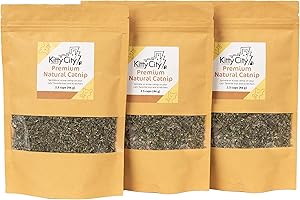 Kitty City Cat Premium Natural Catnip Collection, Catnip Bag 3-Pack