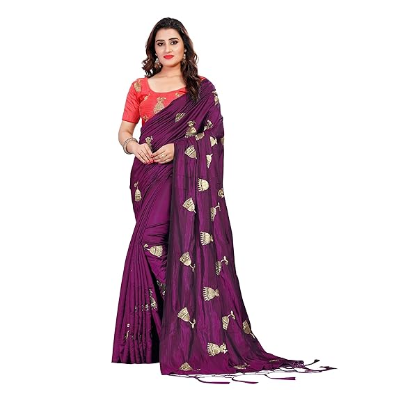 Women's Silk Saree With Blouse Piece
