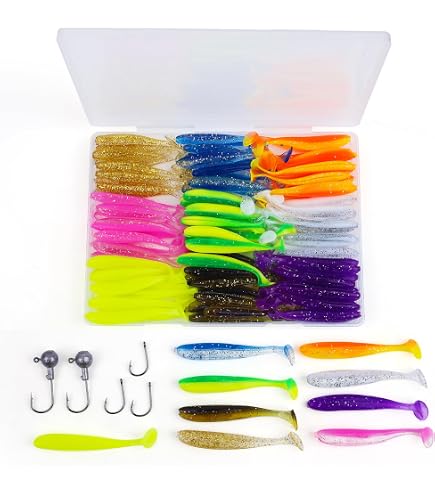 LT Easiyl - 30 Perles De Pêche Rondes En Plastique - 6/8/10 Mm - Pour Montage Texas Et Carolina