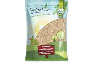 Organic Pearl Barley, 12 Pounds – Non-GMO, Polished Unhulled Barley, Kosher, Vegan, Bulk. Cooks Faster than Hulled Barley. Ri