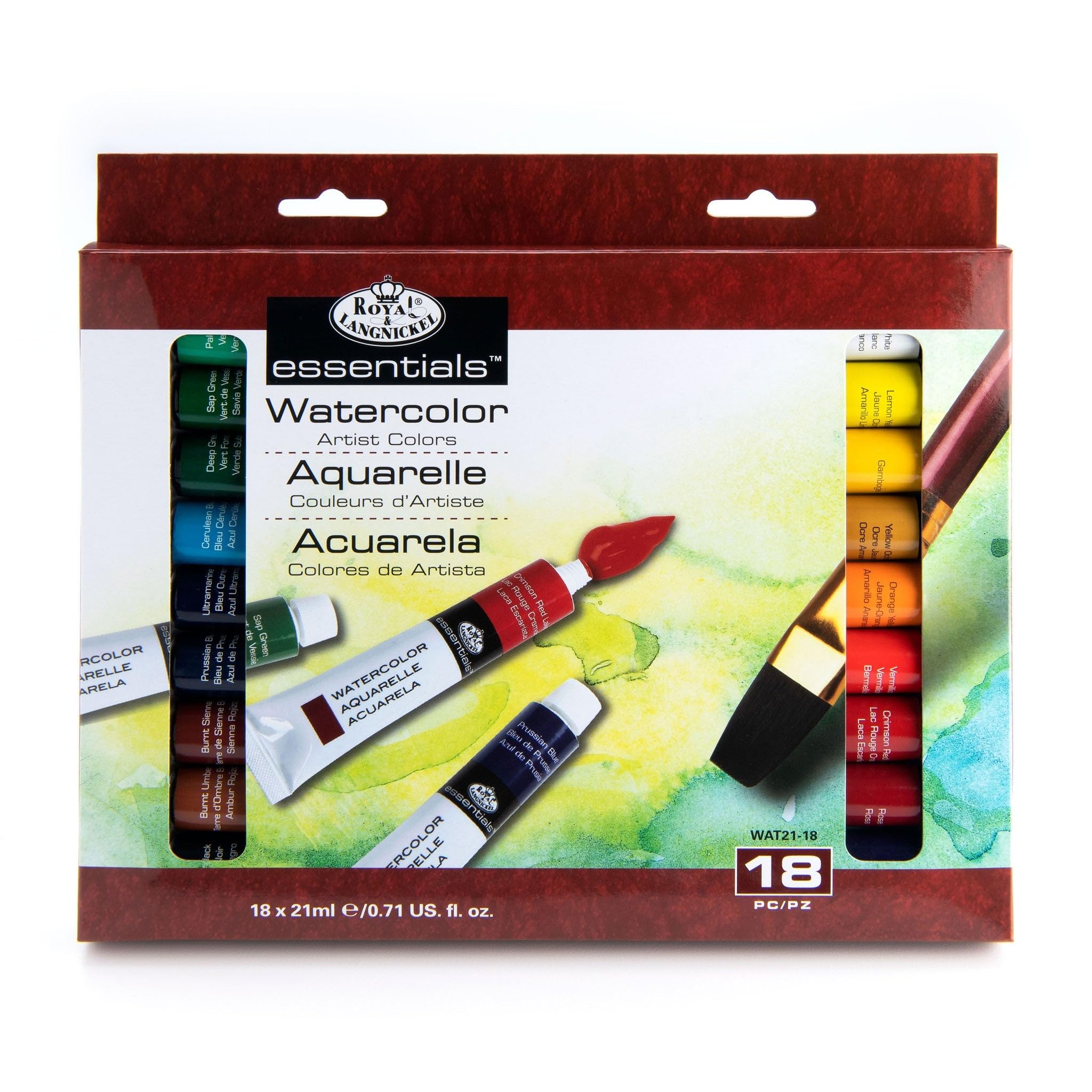 Royal & Langnickel 21ml Water Painting Colour (Pack of 18)