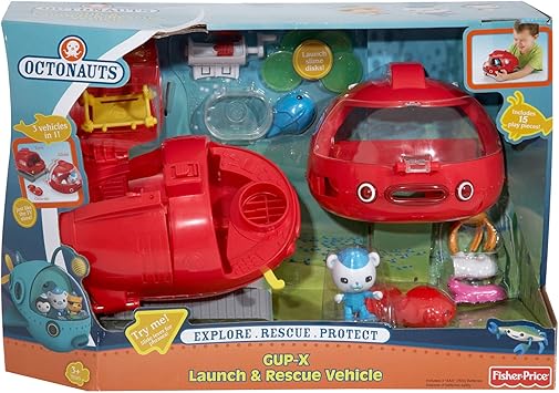 octonauts gup x launch and rescue vehicle
