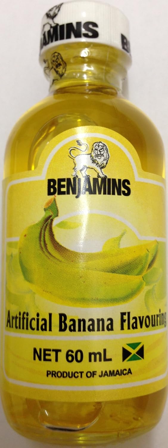 Benjamins Banana Flavouring Essence 60ml Amazon.co.uk Grocery