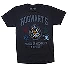 Harry Potter Hogwarts Crest School of Witchcraft Graphic T-Shirt