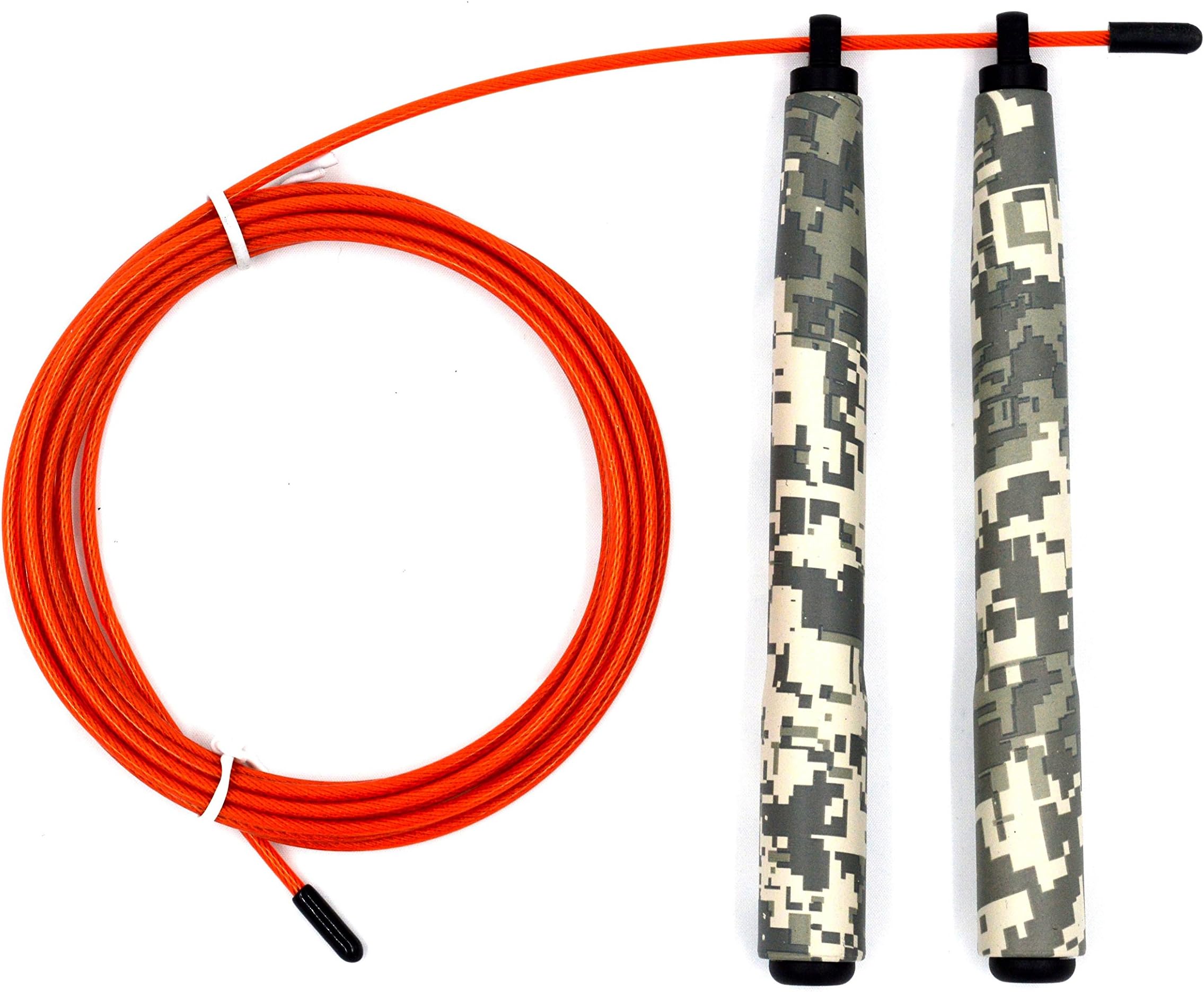 X PICSIL ABS Speed Jump Rope Special Edition- Blazing Fast Jumping Ropes - Endurance Workout for Boxing, MMA, Martial Arts or Just Staying Fit - Adjustable for Men, Women and Children