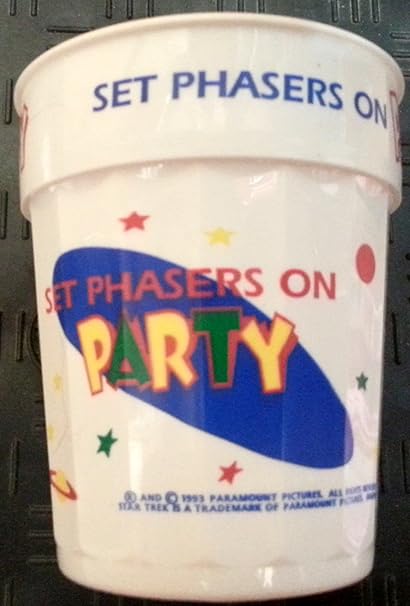 Amazon Com Star Trek Party Cups Plastic Stadium Decoration