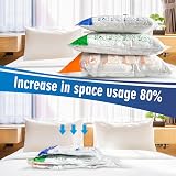 STORAGE MASTER Space Saver Bags 9 Combo Vacuum Storage Bags 80% Space view 5