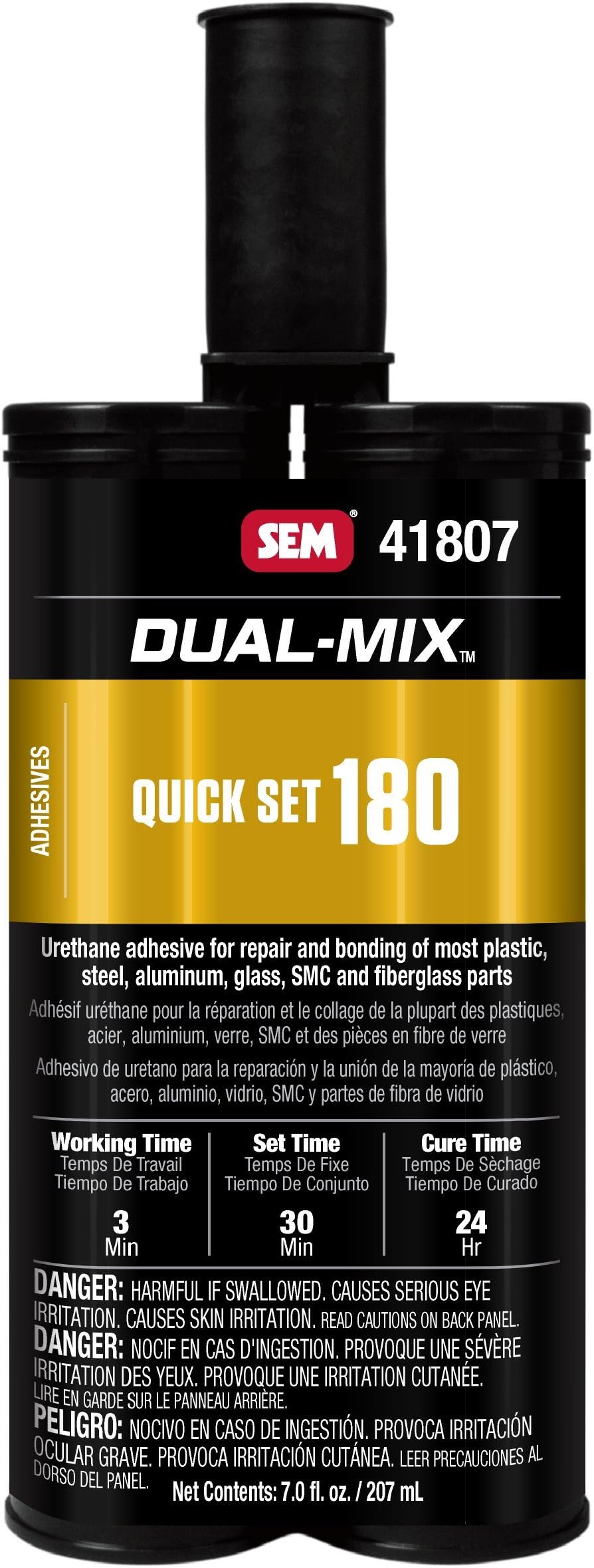 SEM 41807 Dual-Mix Quick Set (180), 7 oz.