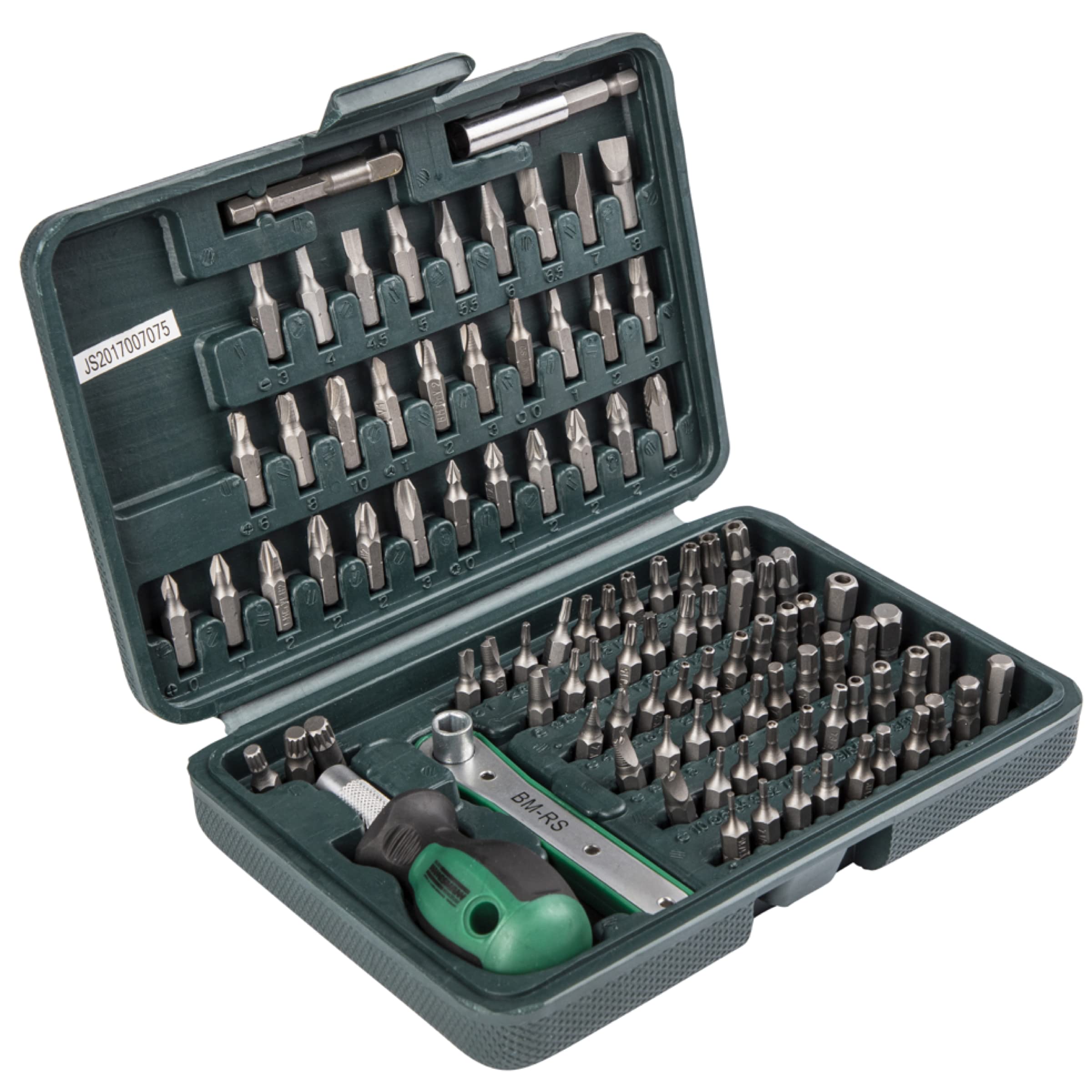Brüder Mannesmann Safety Bit Set, 99 Pieces, M29899