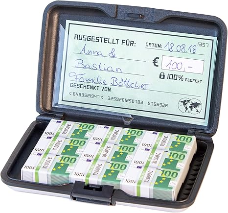 Office Box Hartschalenkoffer 36cm - Mit Silikongriff Für Dokumente & Bastelbedarf