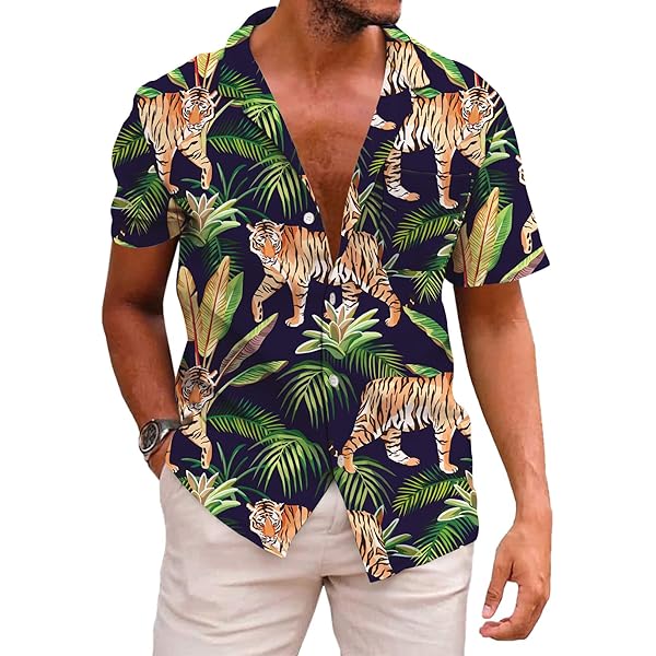 Amazon.com: SSIMOO Green Eucalyptus Leaves Men's Short-Sleeve Button-Down  Shirt- Fashionable and Comfortable Summer Shirt : Clothing, Shoes & Jewelry