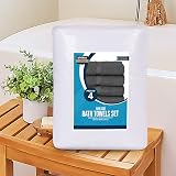 Utopia Towels 16 Piece Bath Set Premium 100% Ring Spun Cotton White view 6