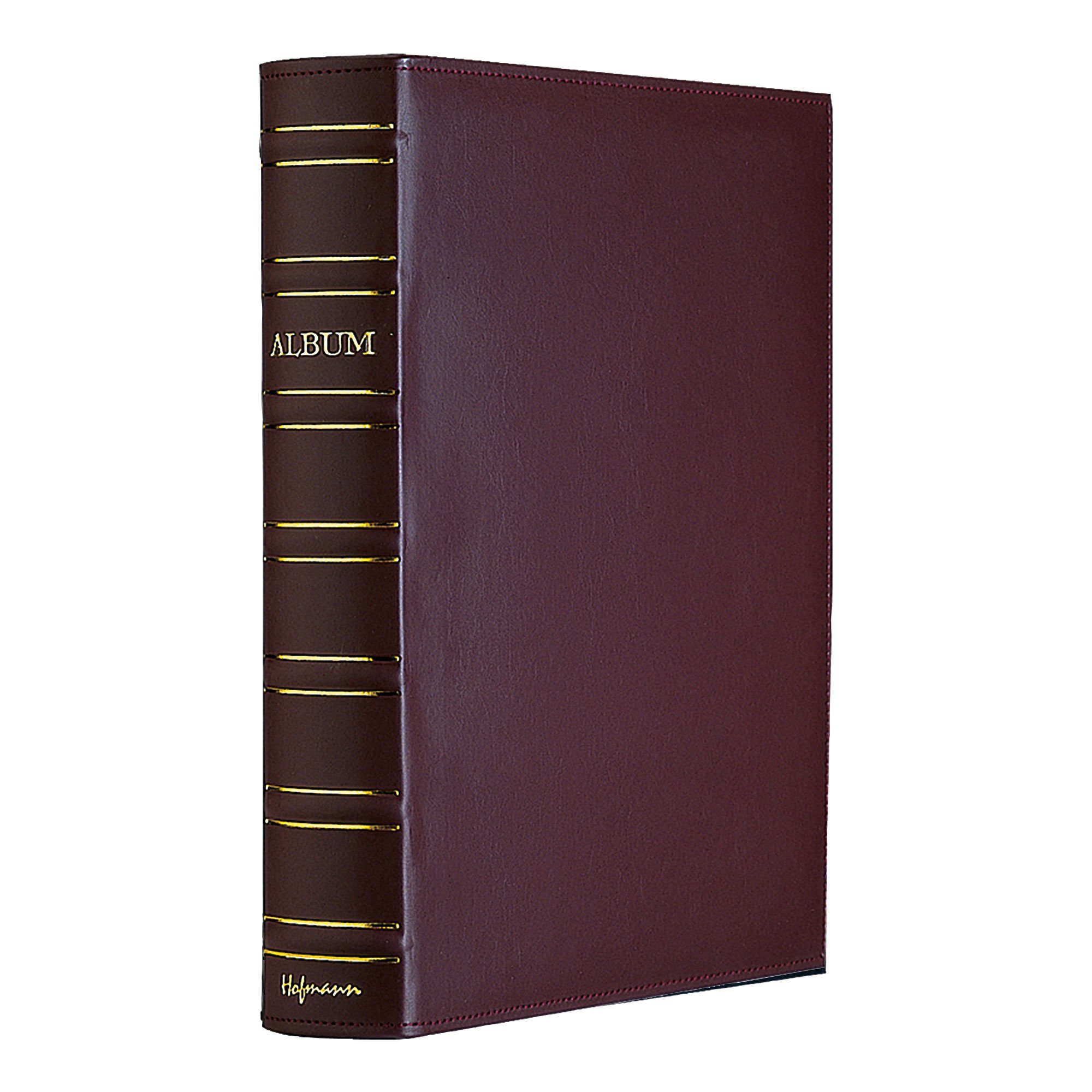 Hofmann Library 6x4 Portrait Slip-In Album - Burgundy