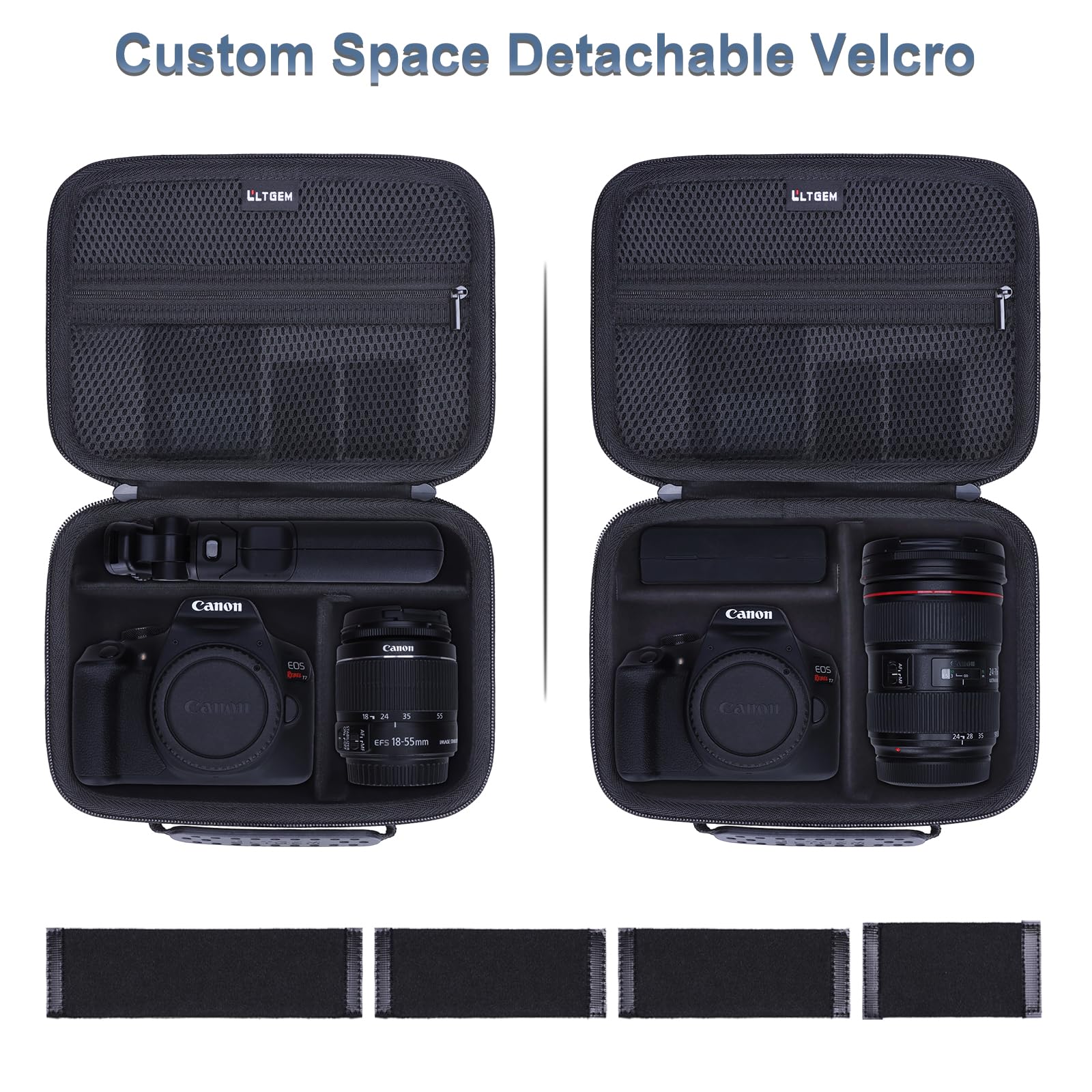Condition photo showing New/Like New for l ltgem hard camera case compatible with canon eos rebel t7, r50, r6 mark ii, r100, dslr slr cameras