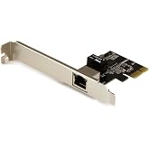 StarTech 1-Port Gigabit Ethernet Network Card, Intel I210 NIC (ST1000SPEXI) | PCIe Gigabit NIC, Intel I210 chipset, PXE boot, Wake-on-LAN, Jumbo frames, Server/Desktop
